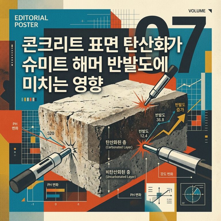 ai thumbnail poster 콘크리트 표면 탄산화가 슈미트 해머 반발도에 미치는 영향 1788921194