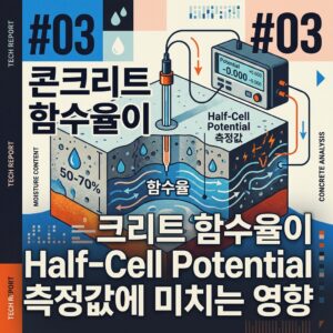 ai thumbnail poster 콘크리트 함수율이 Half Cell Potential 측정값에 미치는 영향 1789386841