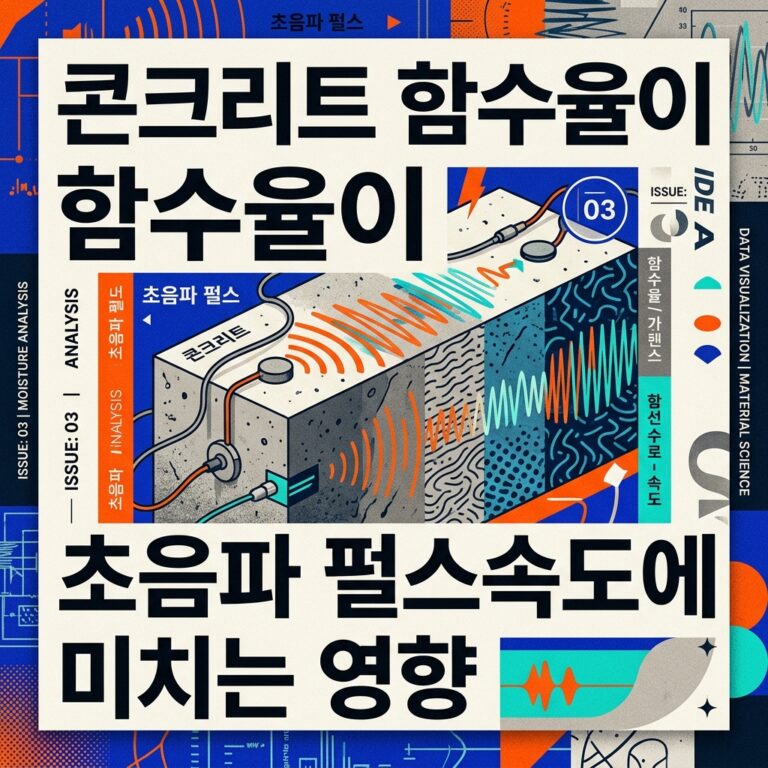 ai thumbnail poster 콘크리트 함수율이 초음파 펄스속도에 미치는 영향 1788921735