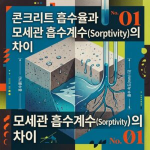 ai thumbnail poster 콘크리트 흡수율과 모세관 흡수계수Sorptivity의 차이 1788780109