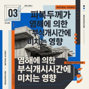 ai thumbnail poster 피복두께가 염해에 의한 부식개시시간에 미치는 영향 1788781291
